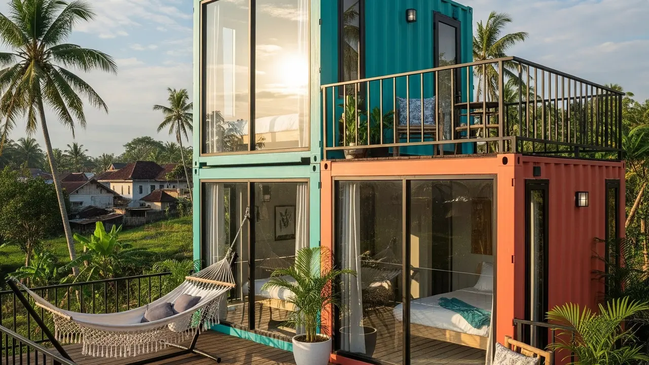 Model Rumah Sederhana Semi Permanen tapi Mewah di Desa