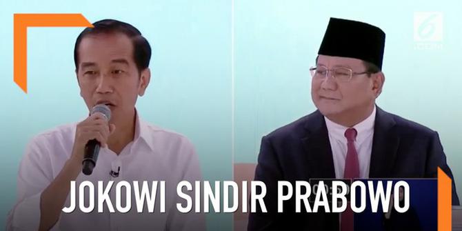 VIDEO: Bicara Revolusi Industri 4.0, Jokowi Sebut Prabowo Kurang Optimis