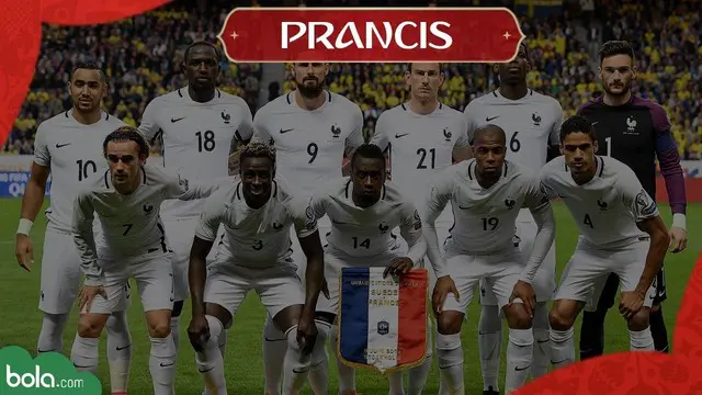 Berita Video Profil Tim Piala Dunia 2018, Prancis