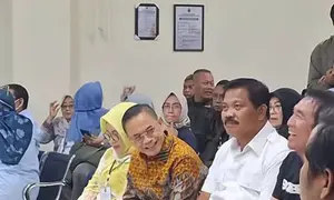Majelis Hakim Pengadilan Tipikor Semarang menolak secara tegas eksepsi yang diajukan terdakwa Bupati Pati nonaktif Sudewo. (Liputan6.com/Arief Pramono)
