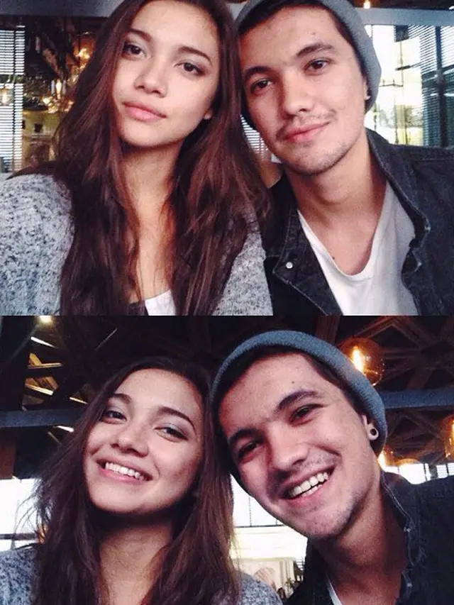 [Fimela] Angela Gilsha dan Marco Panari