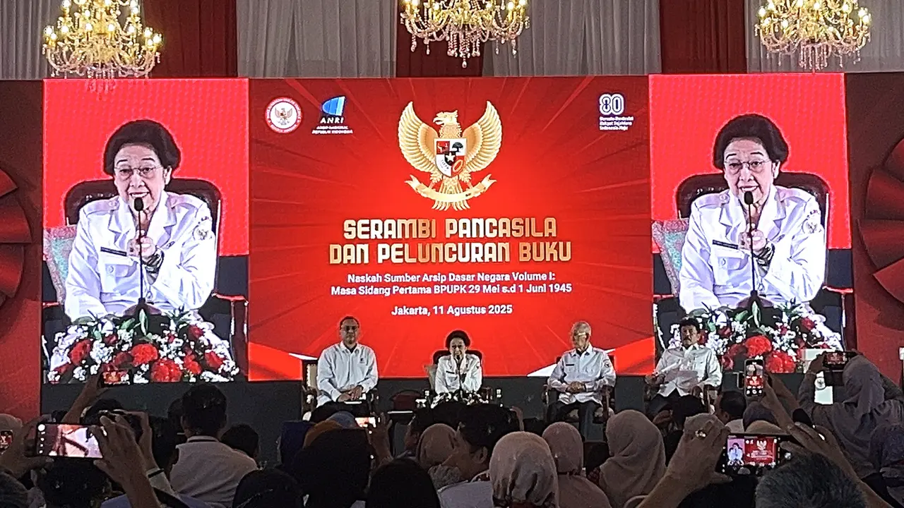 Ketua Dewan Pengarah Badan Pembinaan Ideologi Pancasila (BPIP) Megawati Soekarnoputri.