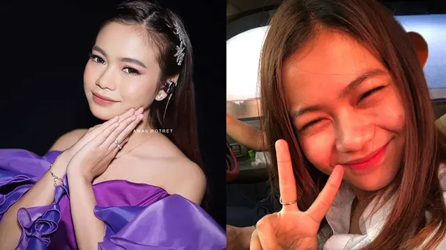6 Beda Penampilan Jebolan D'Academy Pakai dan Tanpa Makeup, Bikin Pangling