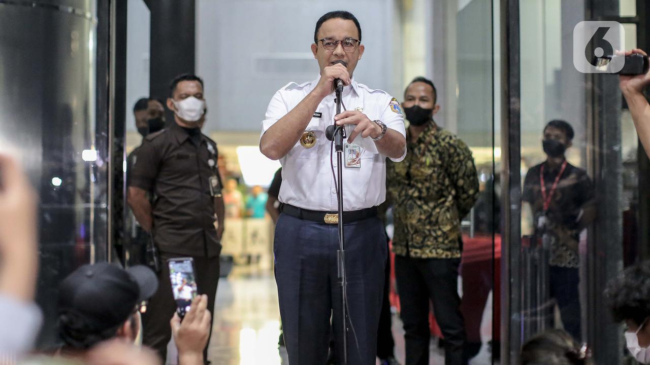 Ekspresi Anies Baswedan Usai 11 Jam Diperiksa KPK