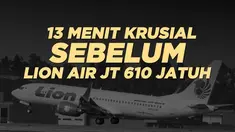Apa yang terjadi 13 menit sebelum Lion Air JT 610 jatuh.