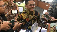 Direktur Lelang Direktorat Jenderal Kekayaan Negara (DJKN) Kementerian Keuangan Joko Prihanto, di Kantor DJKN, Jakarta Pusat, Kamis (25/1/2024). (Tira/Liputan6.com)