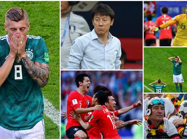 Ada Kejutan yang cukup menggemparkan jagat sepak bola saat Piala Dunia 2018 di Rusia. Raksasa Jerman tak berdaya menghadapi salah satu kontestan dari Asia, Korea Selatan. Shin Tae-yong dan anak asuhnya berhasil menang dengan skor dua gol tanpa balas.