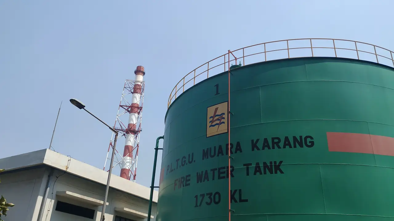 PLTGU Muara Karang. (Wicak/Liputan6.com)