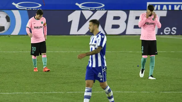 Tertahan di Markas Alaves, Barcelona Terdampar di Posisi 12 Liga Spanyol