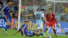 Pada laga ini Messi menjadi bintang kemenangan Argentina