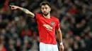 1. Bruno Fernandes (Manchester United) - Gelandang Timnas Portugal itu ditebus Setan Merah dari Sporting CP. MU mengeluarkan dana hingga 55 juta euro untuk bisa mendapatkan tanda tangannya. (AFP/Lindsey Parnaby)