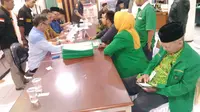 PPP saat pendaftaran bakal caleg di KPU Kota Malang pada April, 2018 (Liputan6.com/Zainul Arifin)