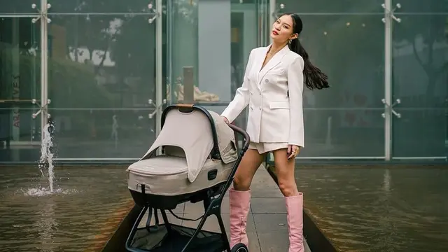 Sebulan Melahirkan begini tampilan Patricia Gouw. [@patriciagouw]