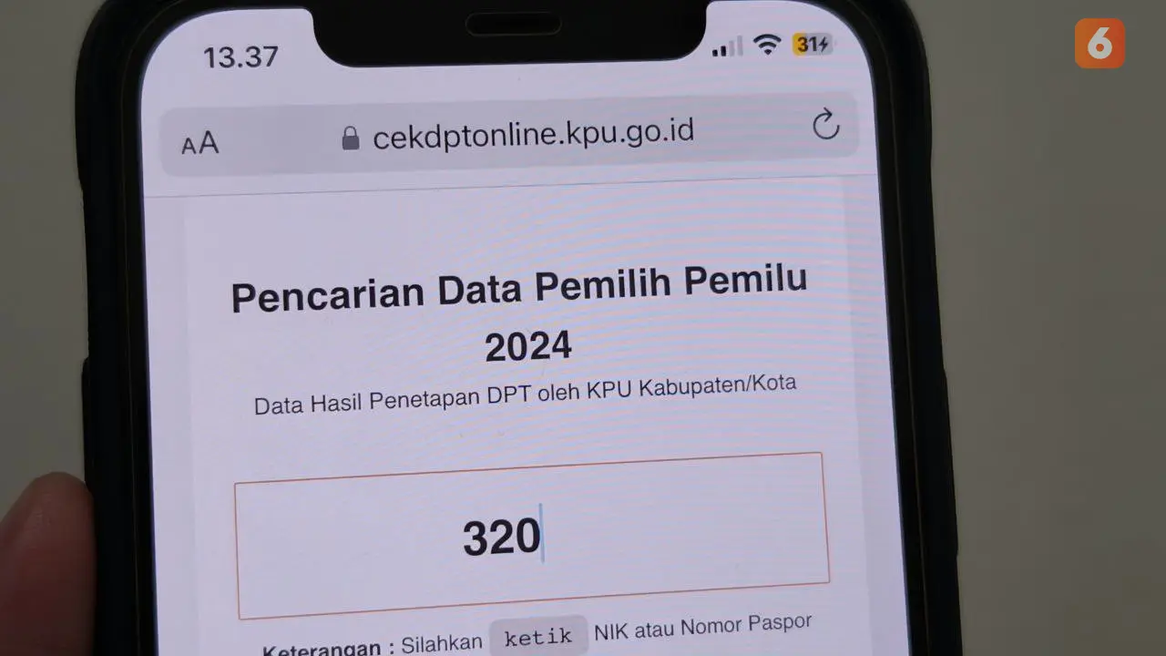 Cara mengecek data pemilih atau DPT Online Pemilu 2024