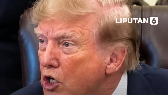 Amarah Trump Tiba-Tiba Meledak Depan Jurnalis