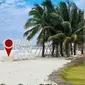 Dilarang Duduk dan Gelar Tikar, Pantai Pasir Putih PIK 2 Diduga Tutup untuk Waktu yang Belum Ditentukan.&nbsp; foto: Instagram @pik2official