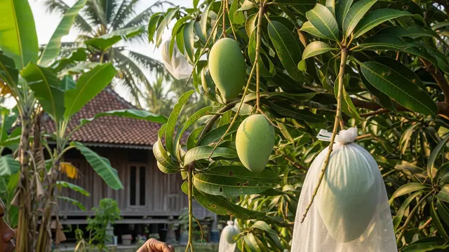 Cara Membuat Alat Berongsong Buah Tahan Hama
