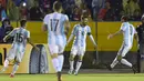 Argentina meraih peringkat keempat pada prangking FIFA dengan perloehan 1325 poin. (AFP/Rodrigo Buenda)