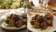 Resep Terong Gulung Isi Ayam Renyah, Gurih dan Praktis