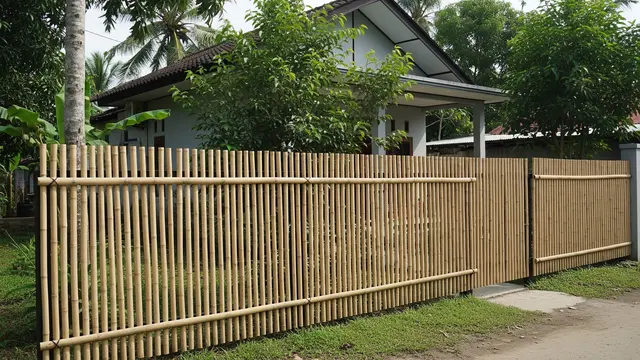 Model Pagar Rumah Desa