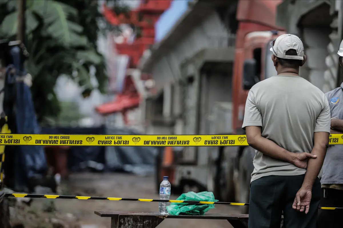 Dua Orang Tewas Akibat Crane Ambruk di Lokasi Proyek di Jatinegara