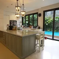 Dapur Bunga Citra Lestari. [Foto: YouTube/TaulanyTV]