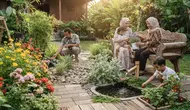 7 Manfaat Sensory Garden untuk Autisme, Ruang Terapi Alami yang Menenangkan