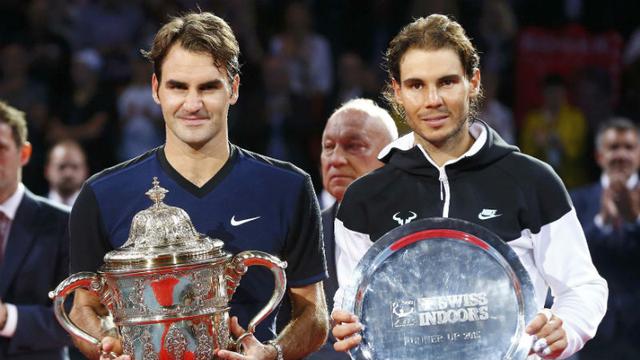 Roger Federer dan Rafael Nadal
