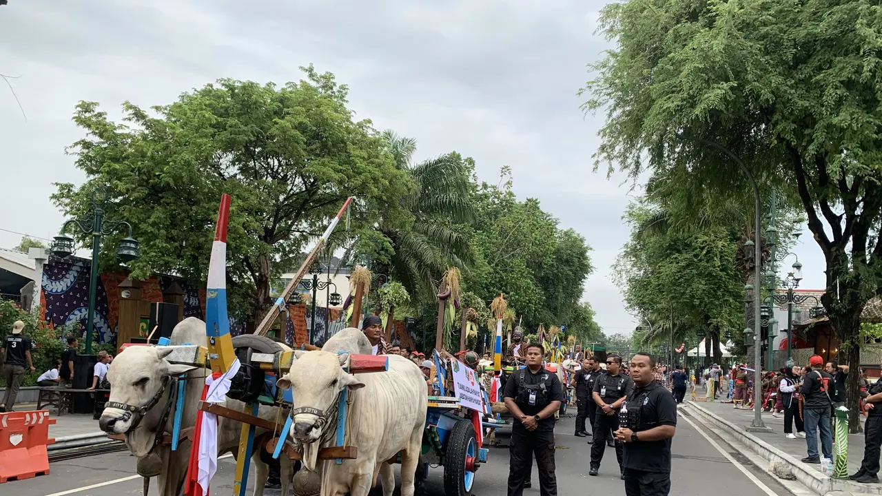 Kampanye akbar pasangan calon Ganjar Pranowo- Mahfud Md akan digelar di Kota Surakarta (Solo), Sabtu pagi (10/2/2024).