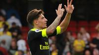 Bek kanan Arsenal asal Spanyol, Hector Bellerin. (AFP/Sean Dempsey)