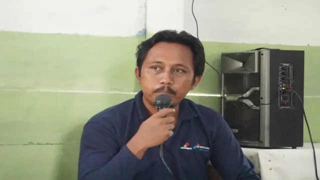 Ketua Gapoktan Berkah Hijau Lestari Dusun 7 Mekar Jaya, Desa Muara Medak, Edi Susanto (Foto: PHE)