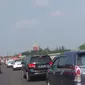 Kemacetan di Tol Cikampek (Dok. Habibie)