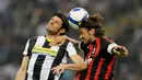 Meski demikian, Milan juga mengabarkan bahwa Duo Maldini dalam kondisi baik-baik saja dan akan tetap berada dalam karantina hingga penyakit tersebut hilang. (AFP/Guiseppe Cacace)