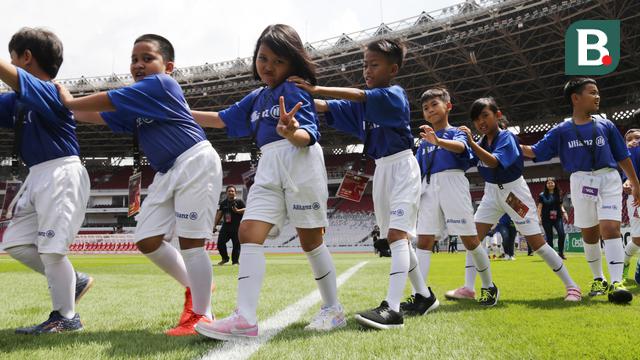 Allianz Indonesia, Walk with the Stars, Player escort, Persija Jakarta, Piala AFC 2019