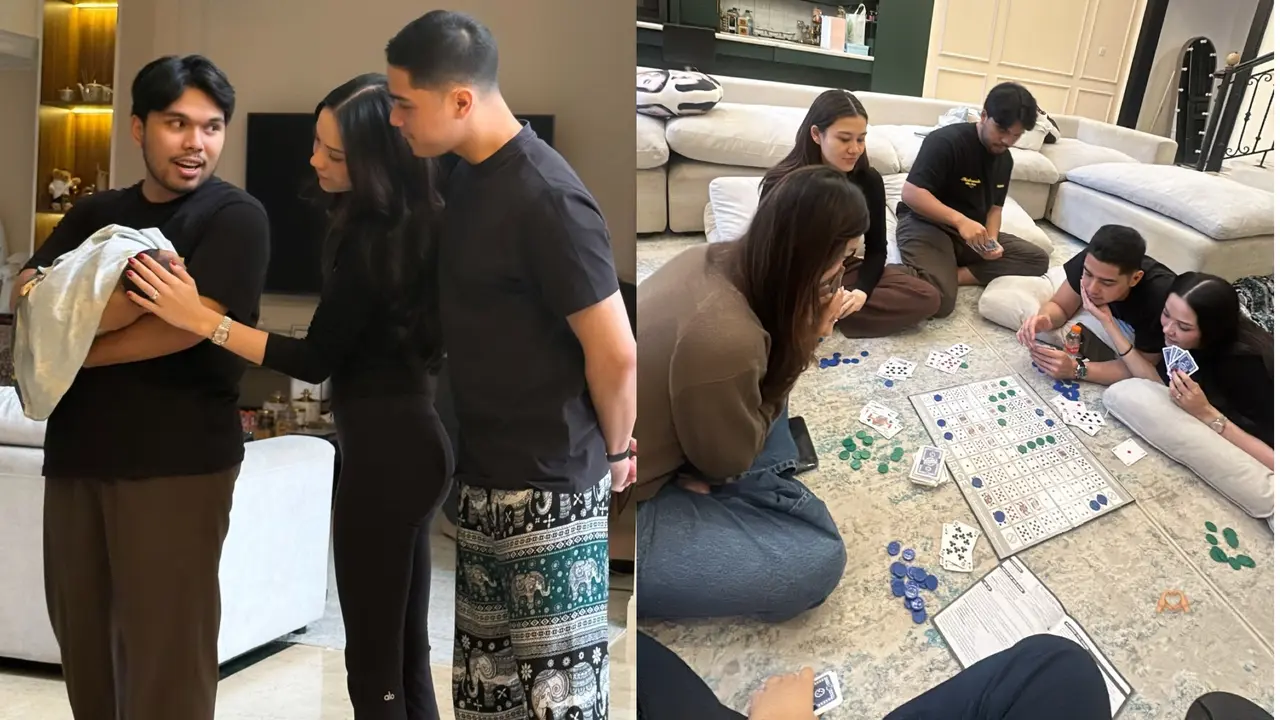 Kegiatan Alyssa Daguise dan Al Ghazali Usai Menikah, Penuh Kehangatan Bersama Sahabat