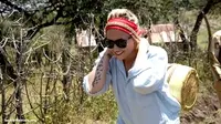 Diberi Kambing, Demi Lovato Ingin Balik ke Kenya