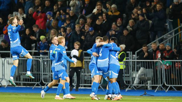 Foto: Melihat Perlawanan Sengit Pemain Islandia saat Menahan Imbang Prancis di Kualifikasi Piala Dunia 2026