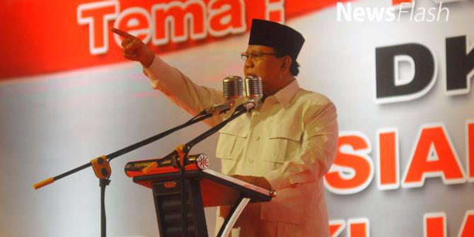 NEWS FLASH: Partai Gerindra Kembali Usung Prabowo di 2019