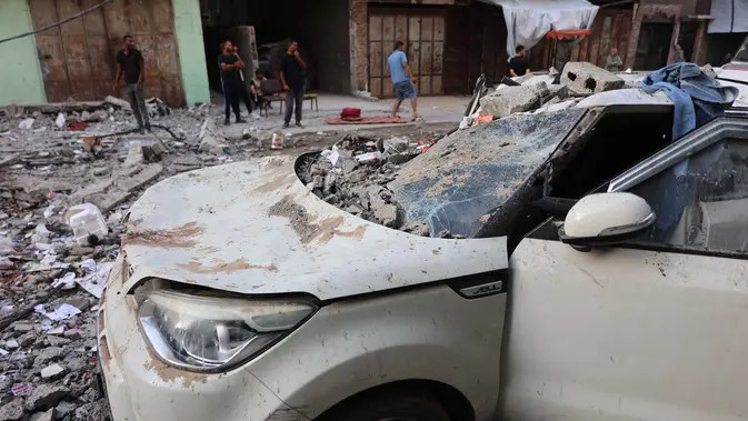 Kepala Polisi Gaza Tewas Akibat Serangan Drone Israel