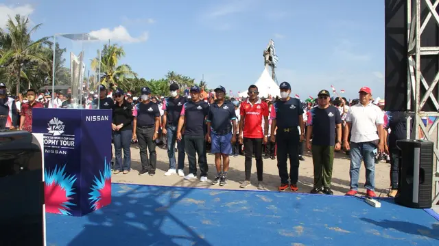 Trofi Piala Asia Cricket dipamerkan di Bali