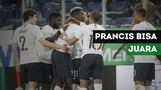 Adam Alis percaya Prancis bisa membawa pulang trofi Piala Dunia dengan materi pemain muda.