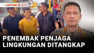 Salah seorang dari dua pelaku penembakan yang mengakibatkan penjaga lingkungan masyarakat tewas di Cakung, Jakarta Timur ditangkap. Polisi menangkap terduga pelaku penembakan di Pelabuhan Bakaheuni, Lampung, saat hendak kabur.