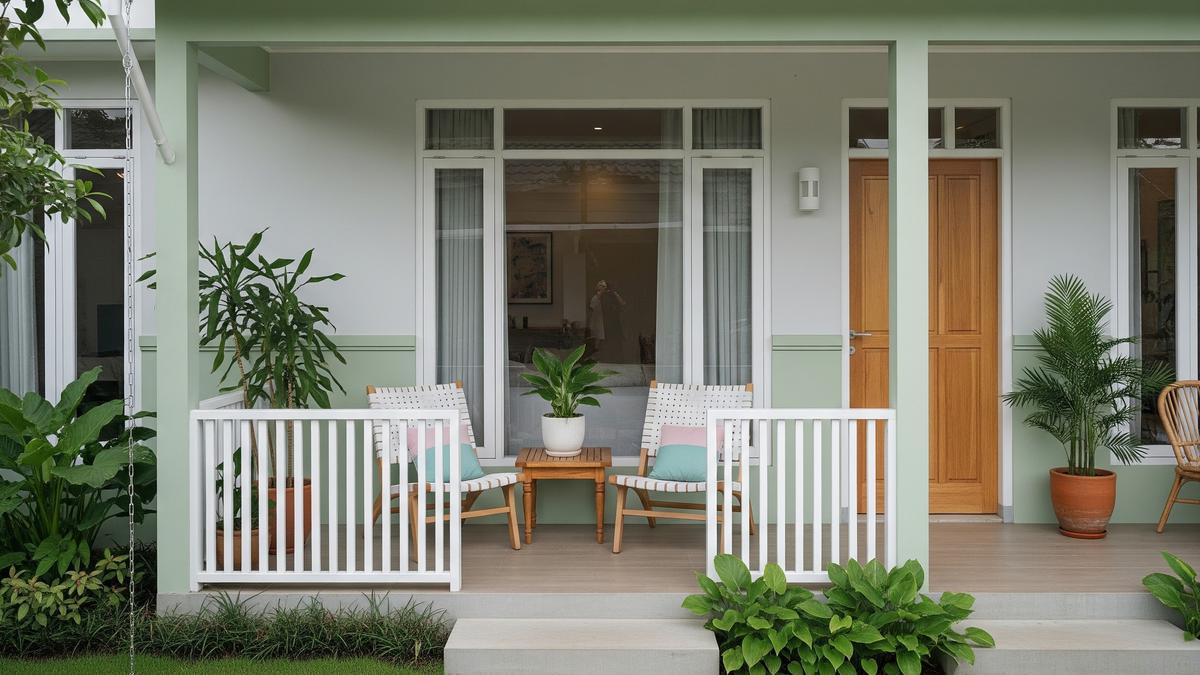 9 Warna Cat Teras Sesuai Konsep Rumah, Inspirasi Tampilan Elegan dan Modern