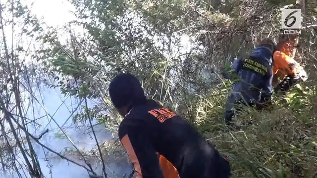 VIDEO: Kebakaran Lahan Bukit Mongkrang Masih Berlangsung