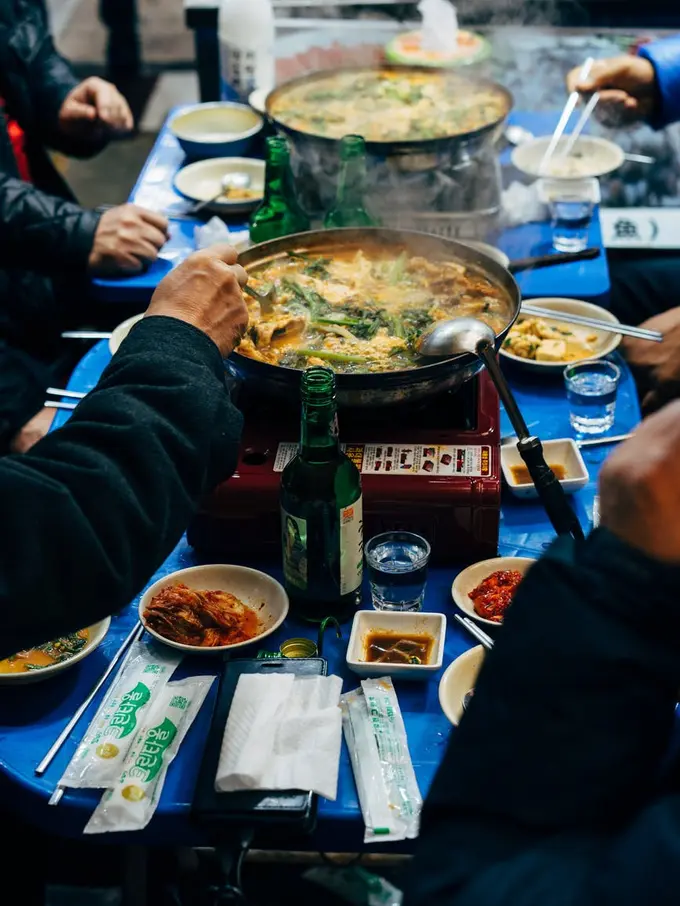 Ilustrasi Makanan Korea