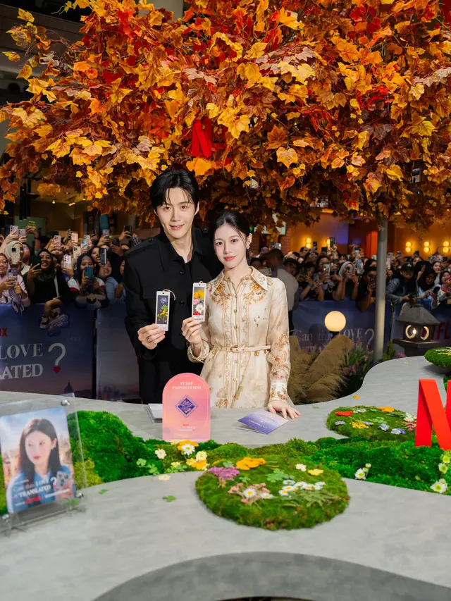 Fan meeting Can This Love Be Translated? di Jakarta. (dok. Netflix)