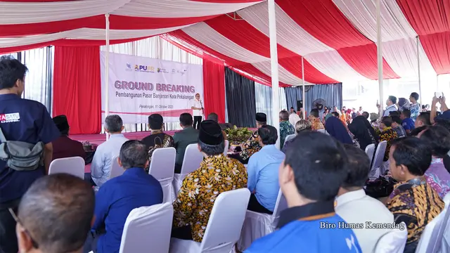 Harapan Mendag Zulkifli Hasan saat Resmikan Pembangunan Pasar Banjarsari Pekalongan