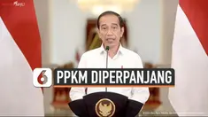 Presiden Joko Widodo sampaikan pengumuman terkait status PPKM atau Pemberlakuan Pembatasan Kegiatan Masyarakat yang hari ini berakhir. Senin (23/8) malam, Jokowi memutuskan untuk kembali perpanjang PPKM namun dengan melakukan penurunan level di sejum...