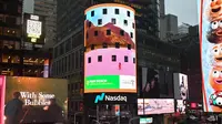 Pink Beach Labuan Bajo Ikut Mejeng dalam Iklan 15 Detik Grab di Times Square New York