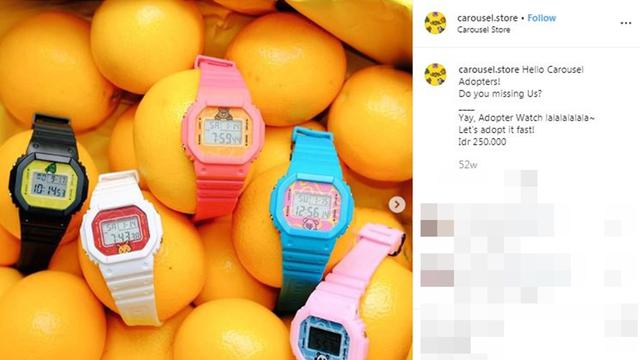 Jam tangan lokal